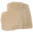 Beige Floor Mats for Mitsubishi Lancer (2007-2011) by AutoWin