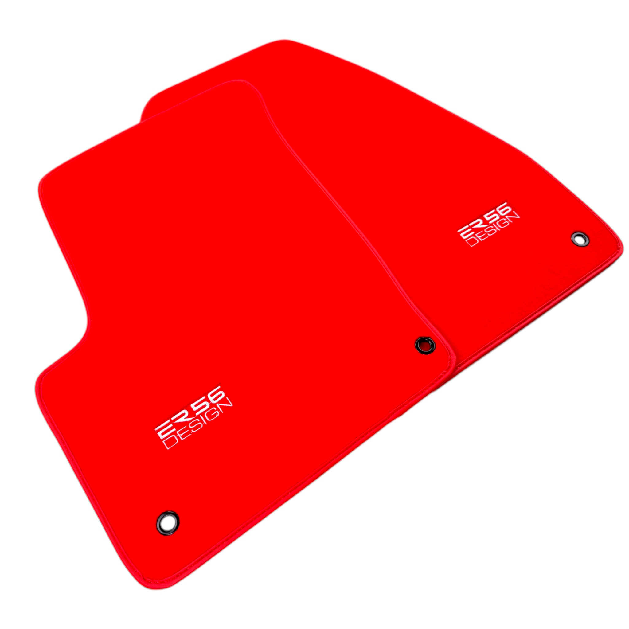 Red Floor Mats for Chevrolet Corvette C4 (1984-1996) by ER56 Design - AutoWin