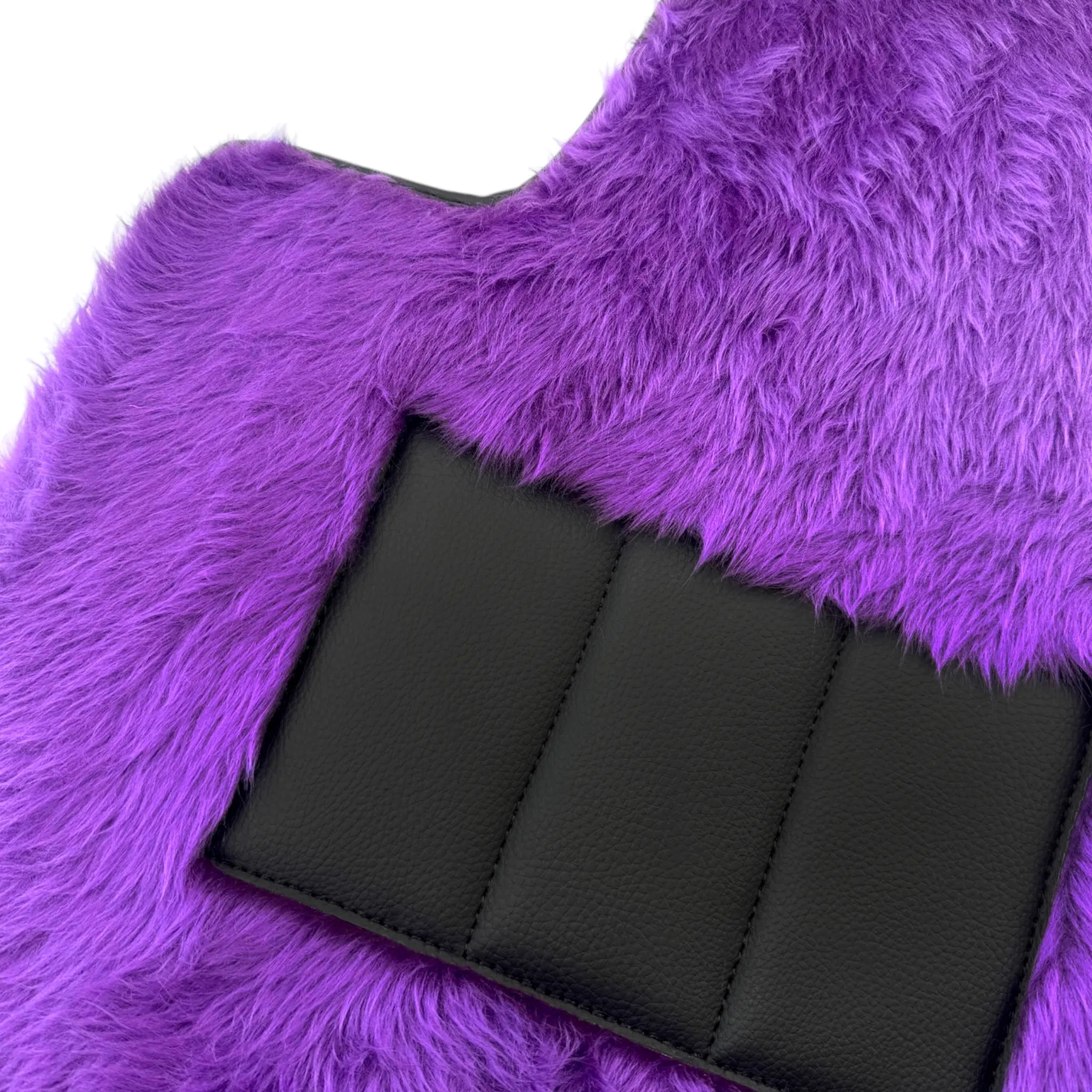 Violet Sheepskin Floor Mats for Rolls-Royce Cullinan (2018-2023) - AutoWin