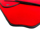 Red Floor Mats For Mercedes-Benz SL R231 2012–2020 Black Trim