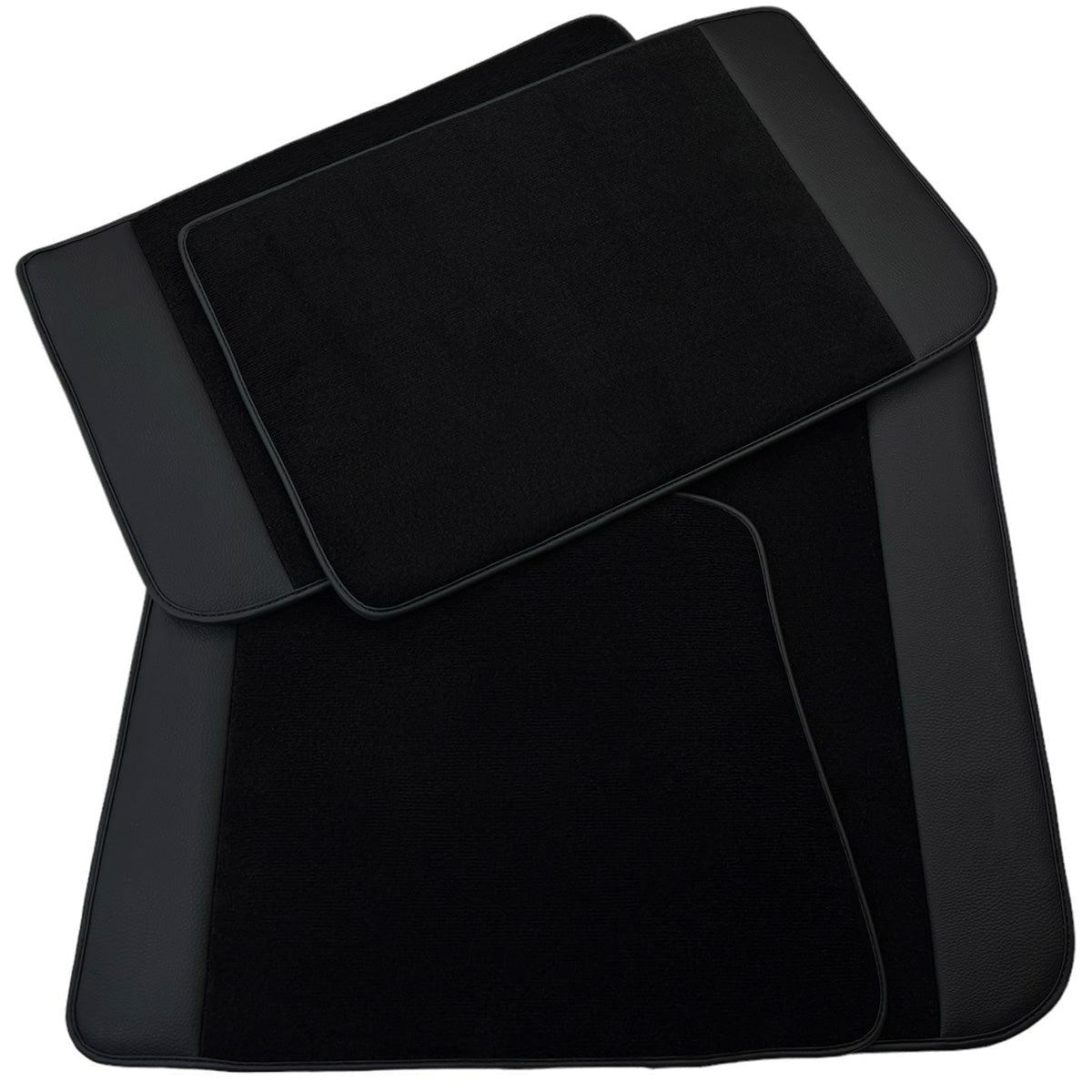 Custom Floor Mats for Rolls Royce Phantom Phantom VIII (2017-2024) with Black Leather - AutoWin