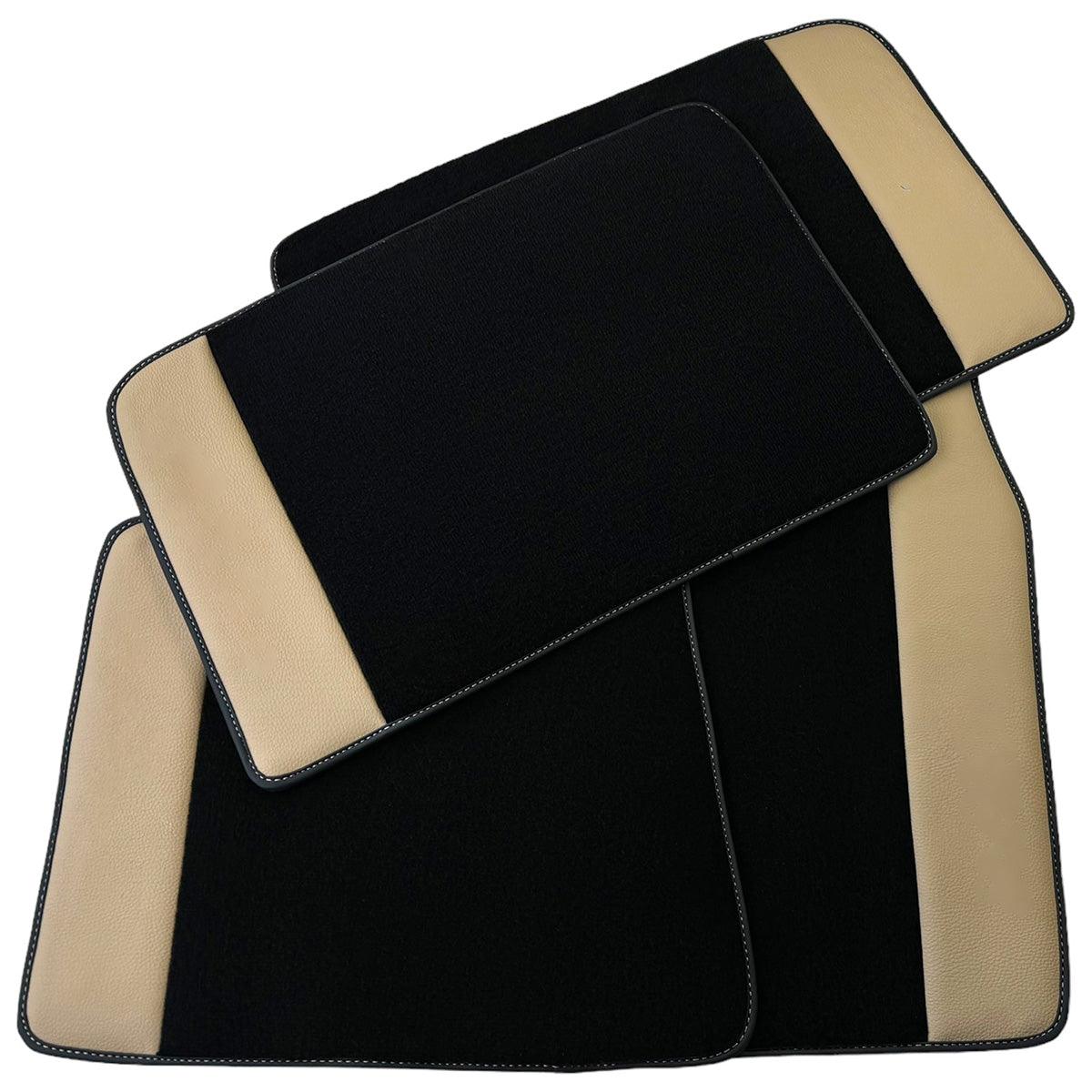 Custom Floor Mats for Rolls Royce Phantom VIII (2017-2024) with Beige Leather - AutoWin