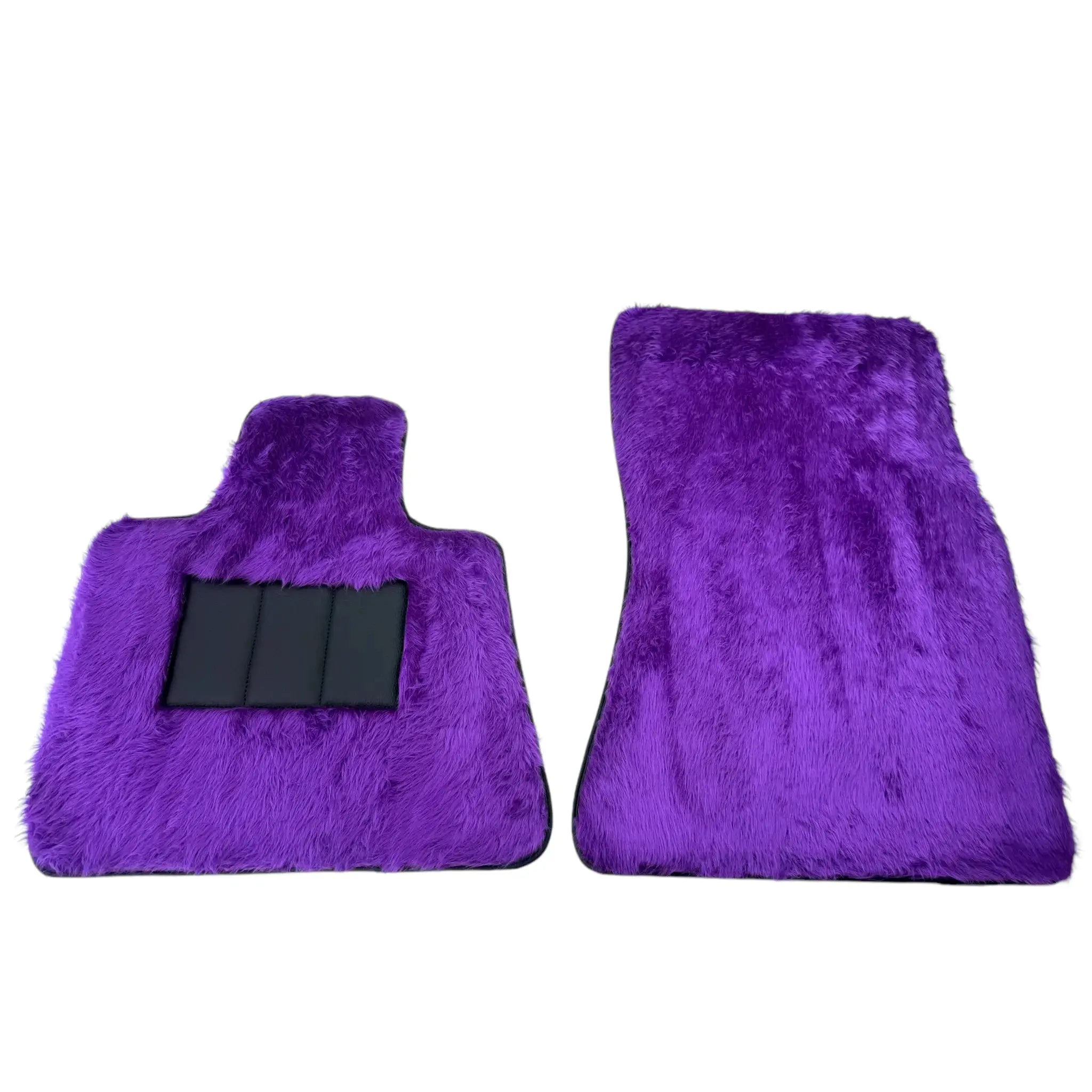 Violet Sheepskin Floor Mats for Rolls-Royce Dawn (2016-2023) - AutoWin