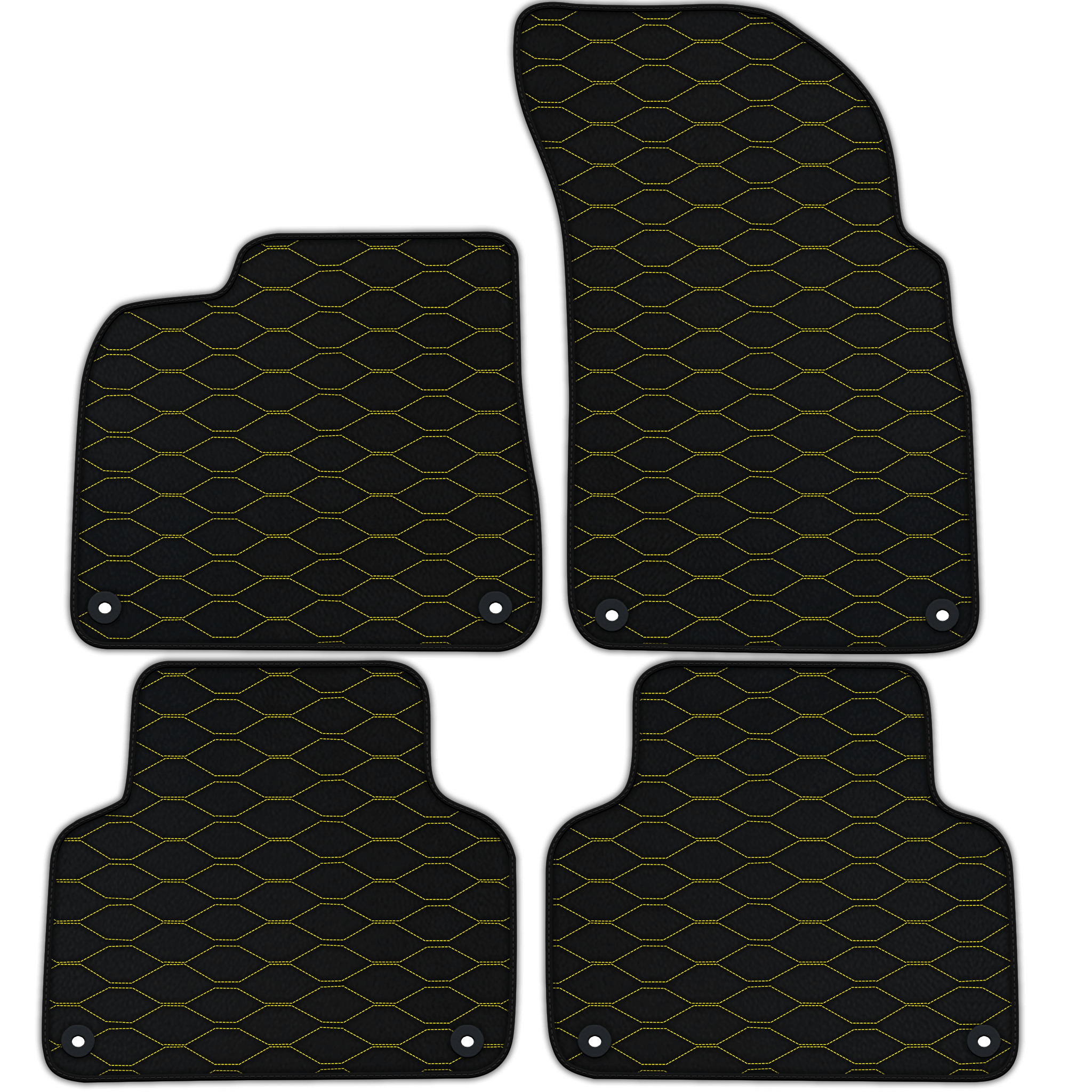 Customizable Luxury Leather Floor Mats for Audi Q7 4L (2006-2015)