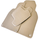 Beige Floor Mats for Porsche Taycan (2020-2023) - AutoWin