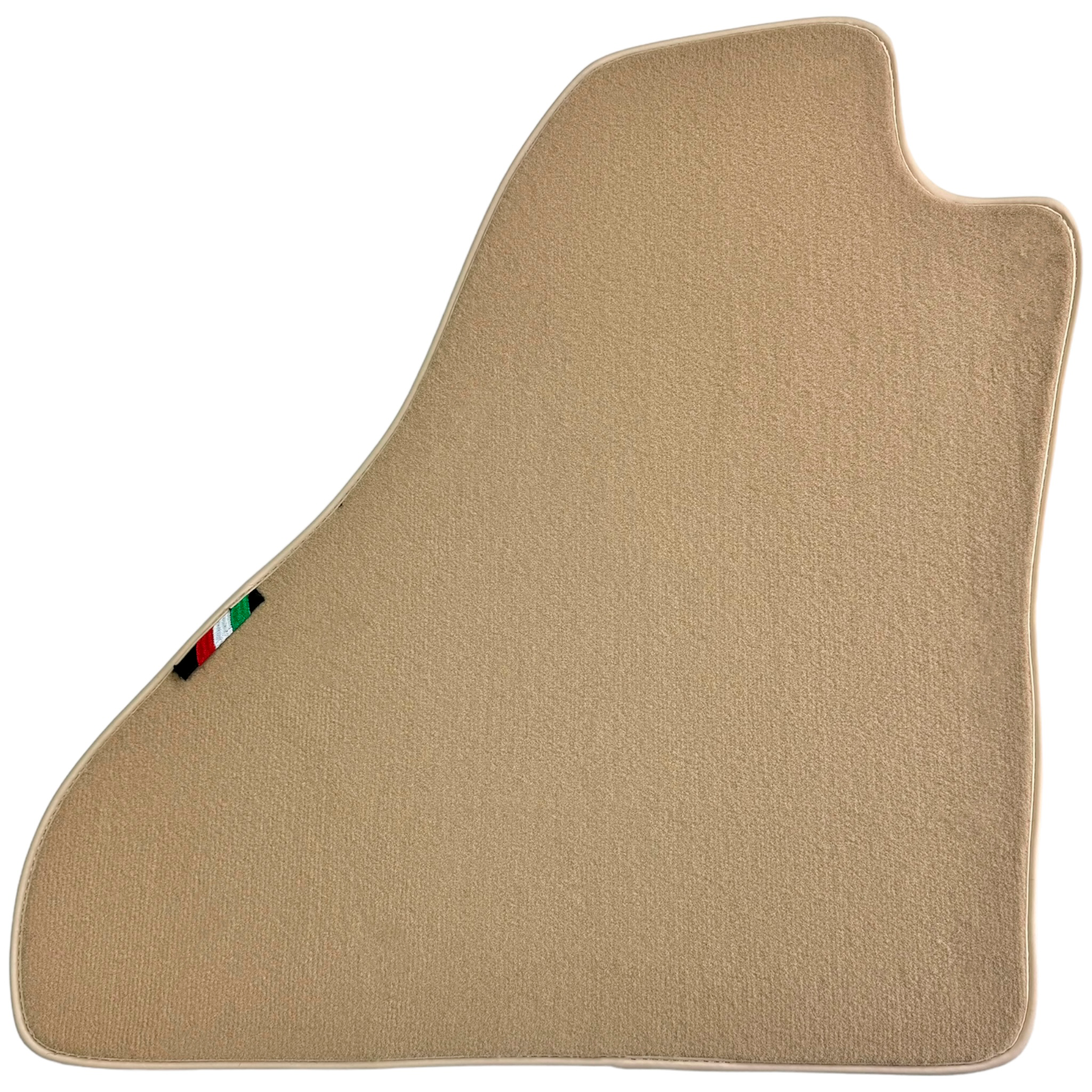 Beige Floor Mats for Ferrari Mondial Convertible (1983-1993) Italian Edition - AutoWin