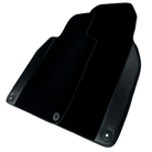 Black Floor Mats for Porsche 911 - 964 (1989-1994) with Carbon - AutoWin