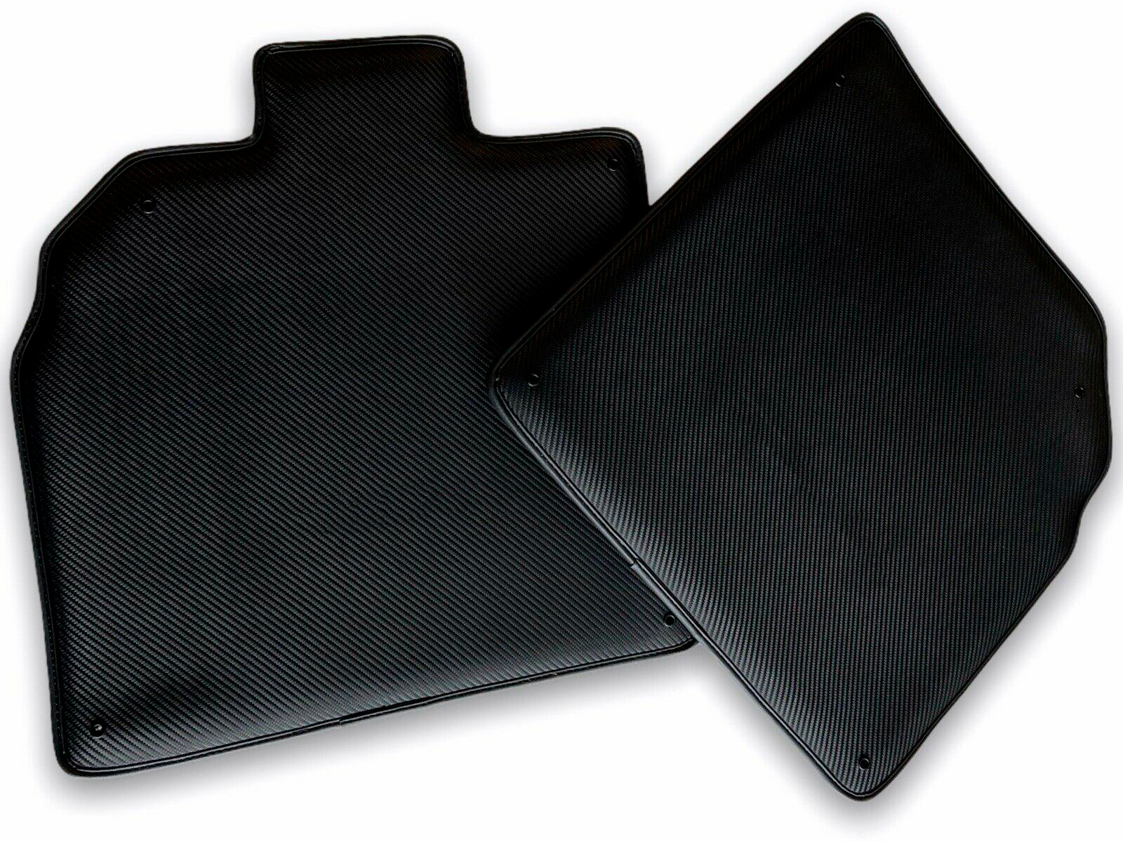 Customizable Floor Mats for Lamborghini Aventador Carbon Fiber Leather Limited Edition