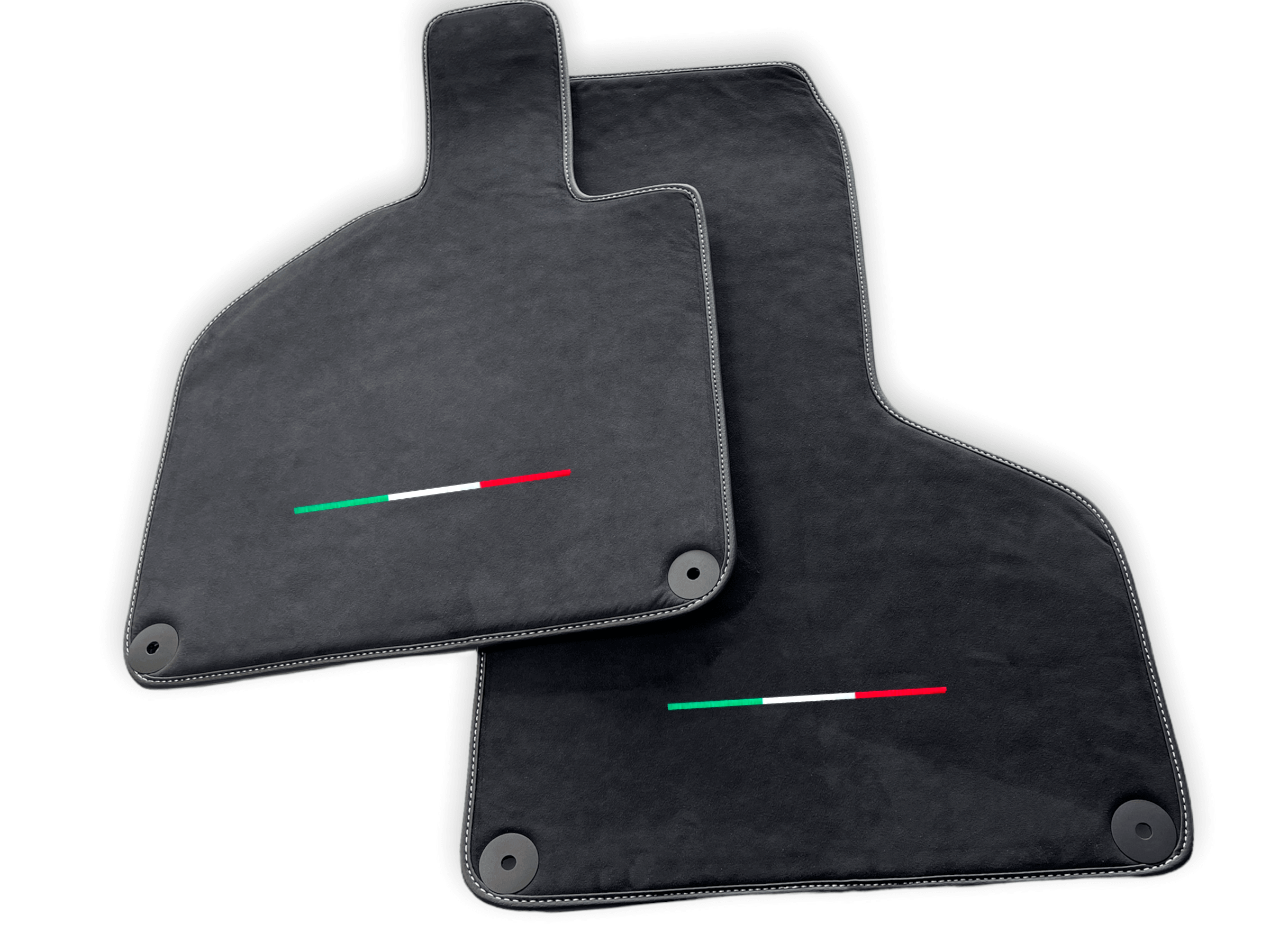 Customizable Floor Mats for Lamborghini Huracan Alcantara Leather - AutoWin