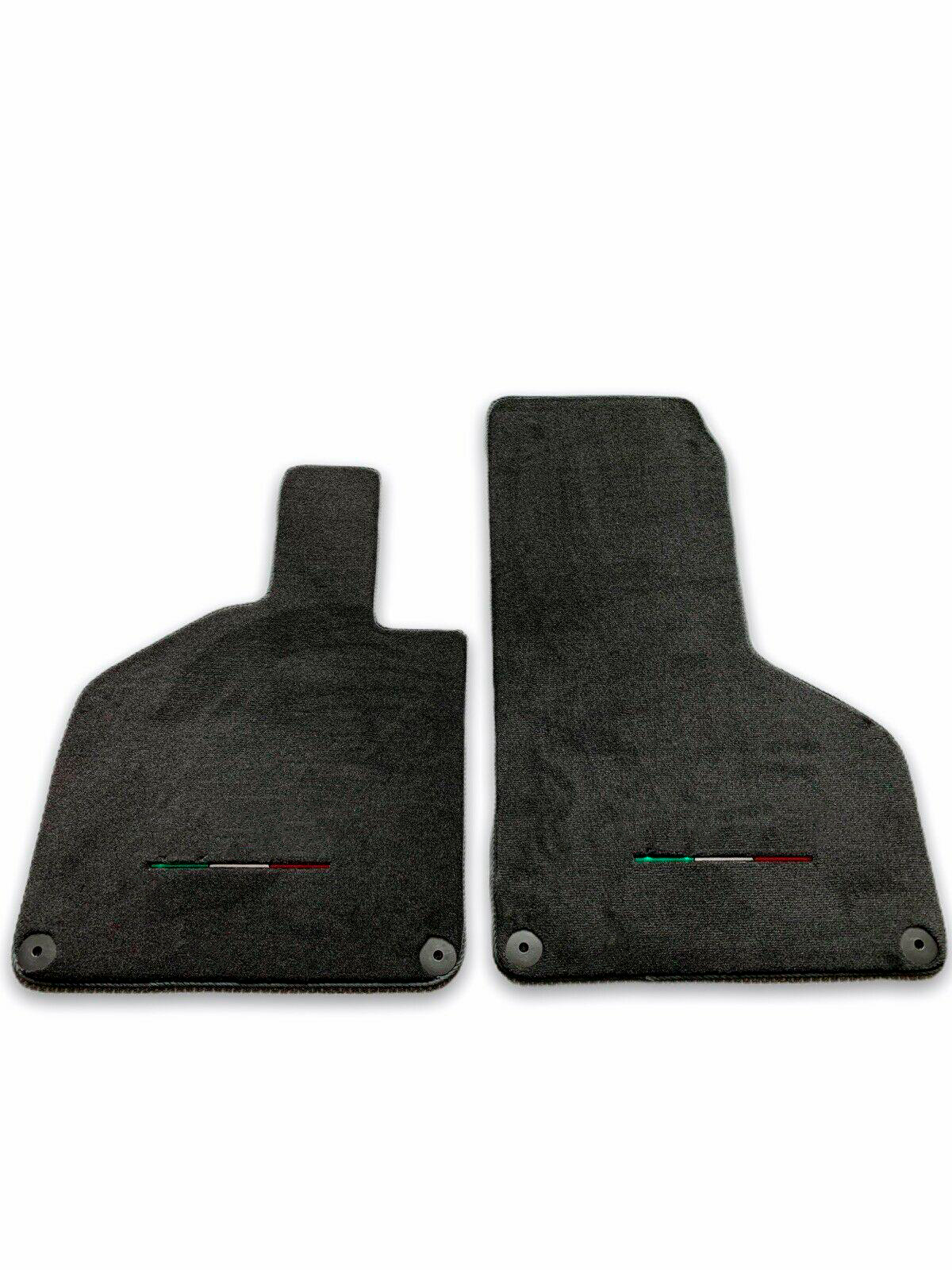 Customizable Floor Mats for Lamborghini Huracan with Italian Flag - AutoWin