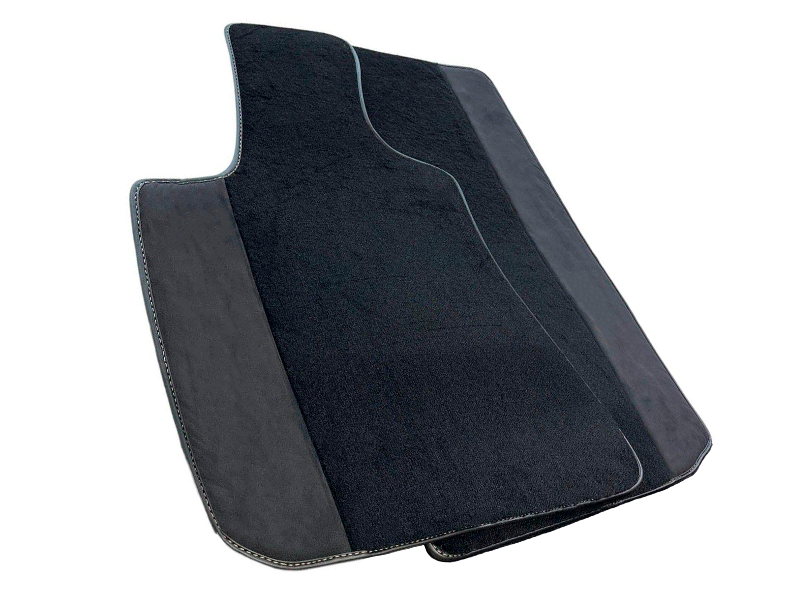 Floor Mats for Maserati MC20 (2020-2023) with Alcantara Leather - AutoWin