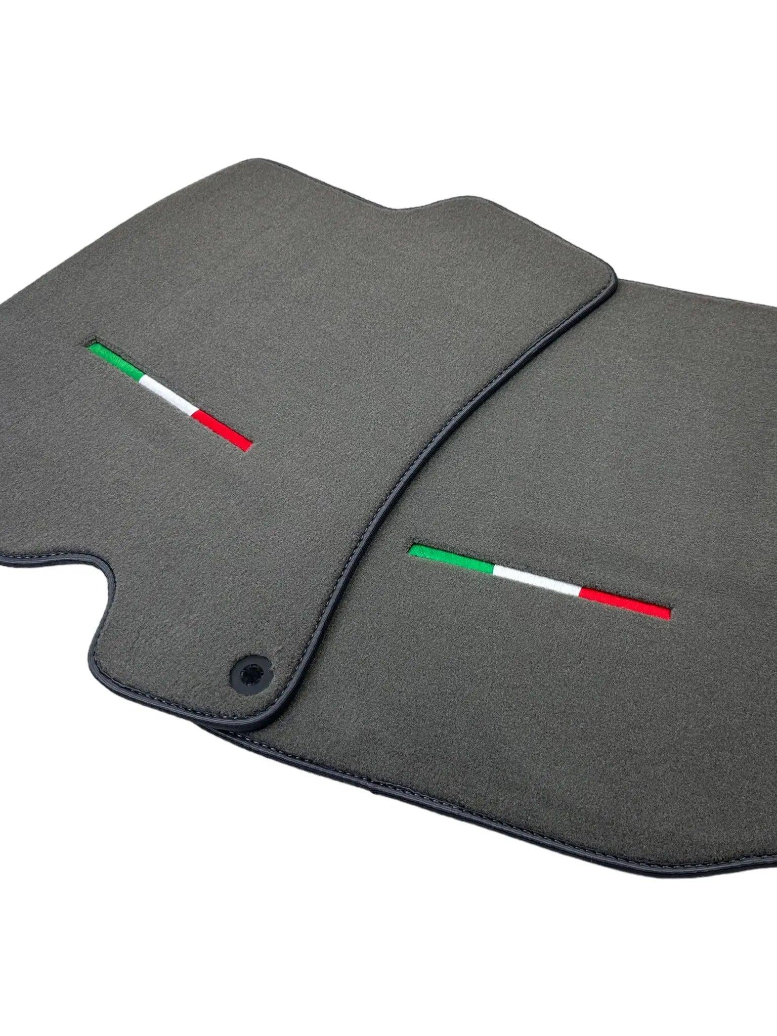 Gray Floor Mats For Ferrari Portofino (2018-2023) Italian Edition