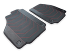 Leather Floor Mats for Ferrari 488 Pista Spider (2019-2021) with Carbon Fiber - AutoWin