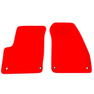 Red Floor Mats for Jeep Avenger (2023-2024) Gasoline | AutoWin