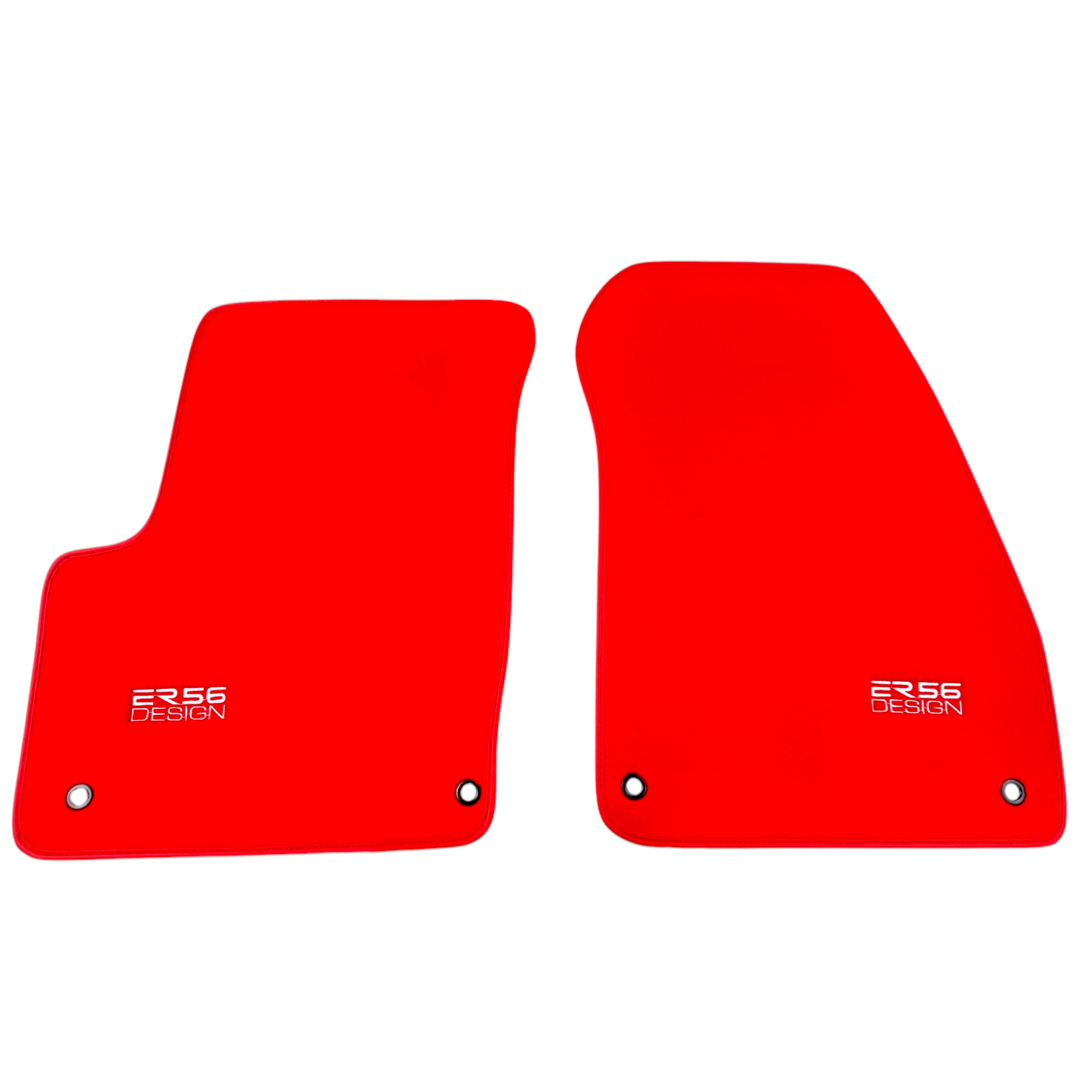 Red Floor Mats for Jeep Cherokee KJ (2002-2007) by ER56 Design