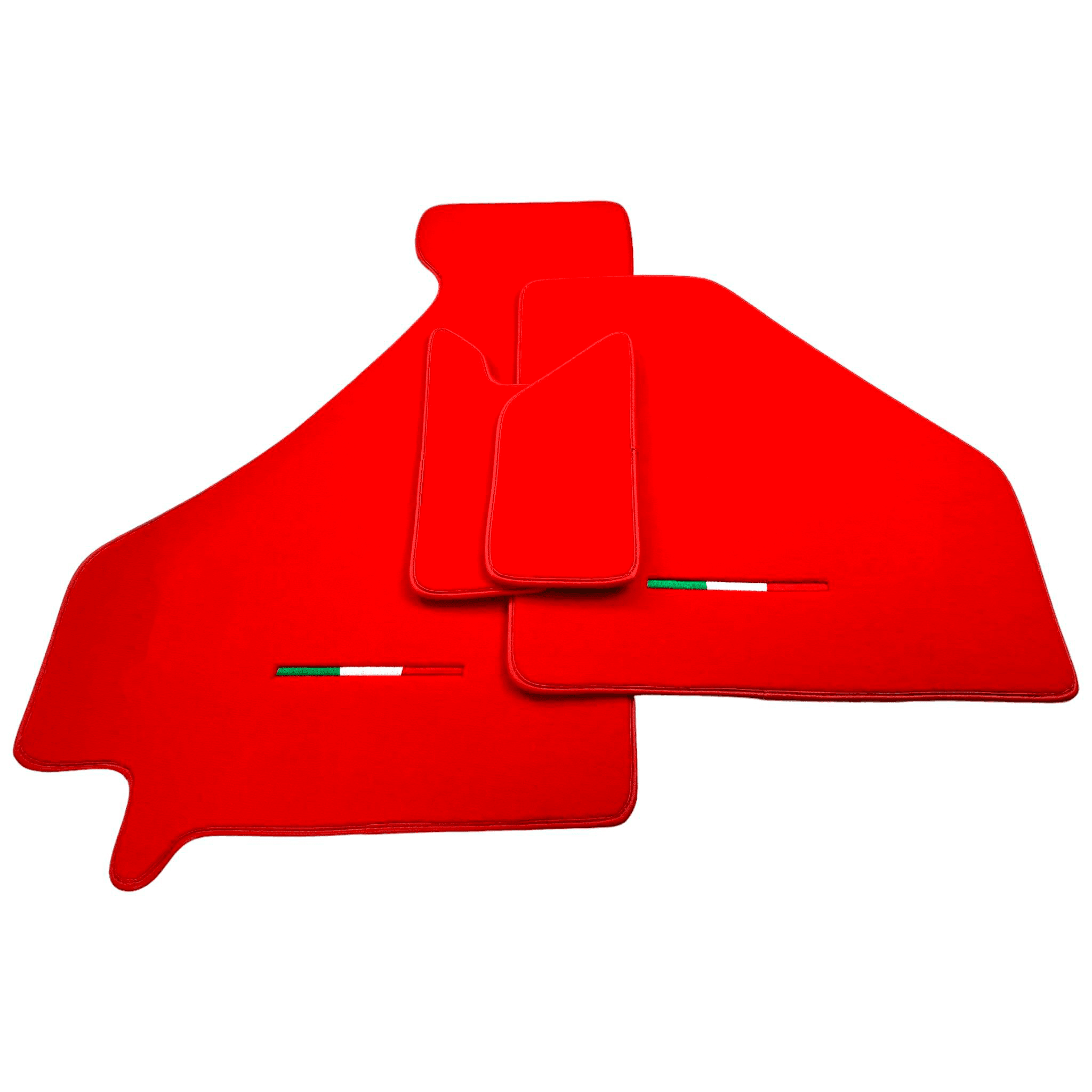 Red Floor Mats For Ferrari F355 1994-1999 - AutoWin