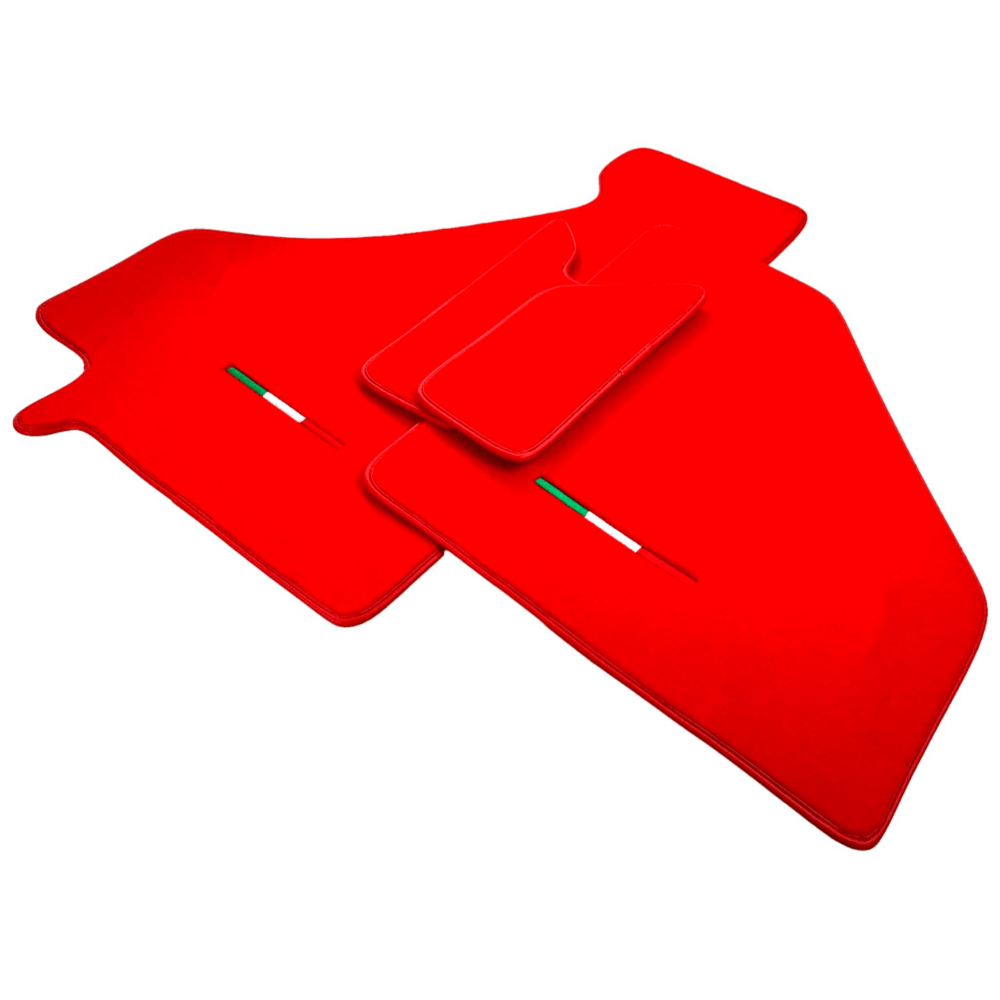 Red Floor Mats For Ferrari F355 1994-1999 - AutoWin