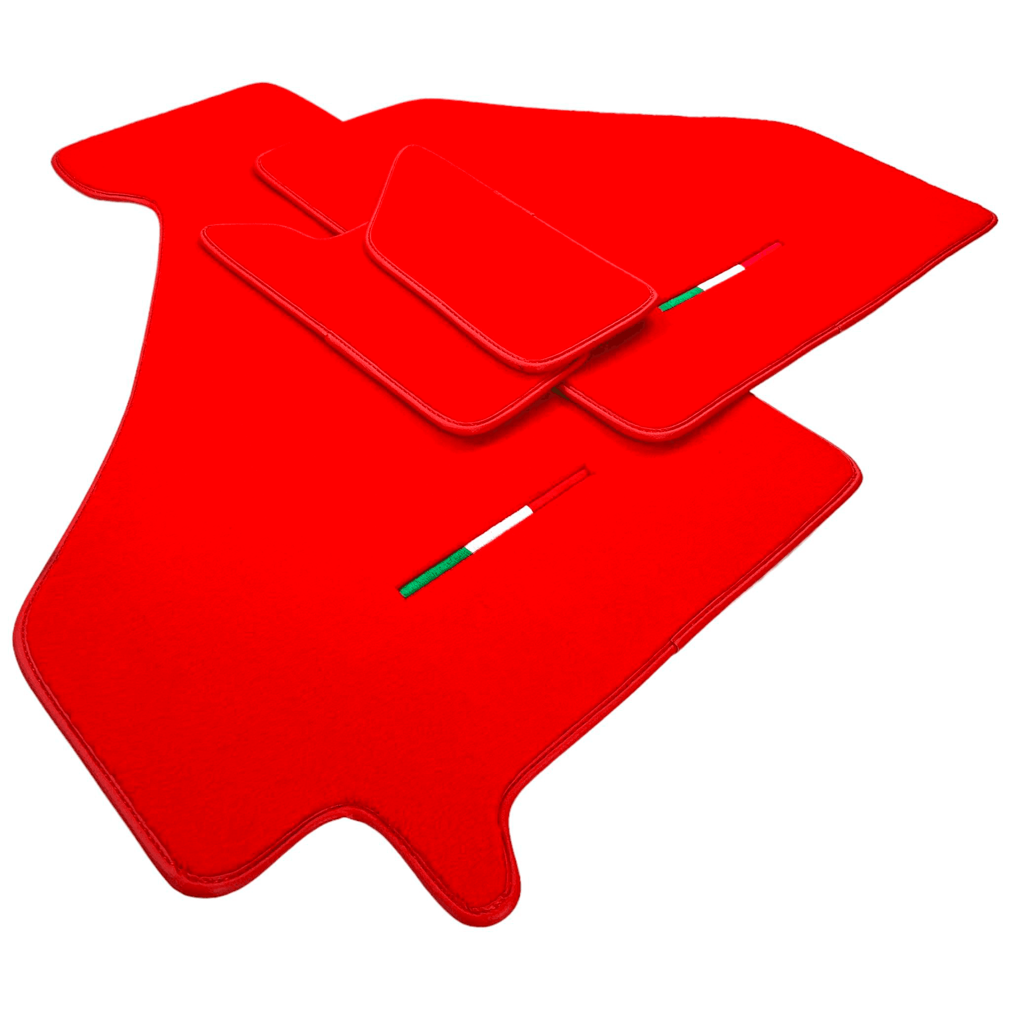 Red Floor Mats For Ferrari F355 1994-1999 - AutoWin