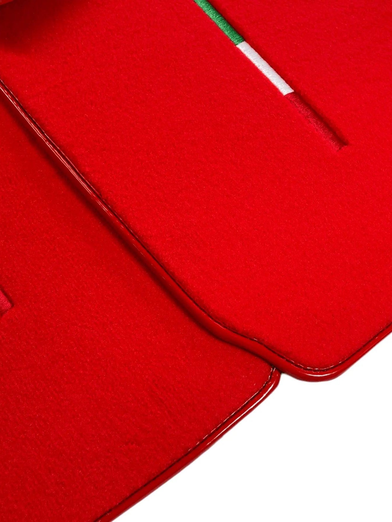 Red Floor Mats For Maserati Levante (2017-2023) Italy Edition - AutoWin