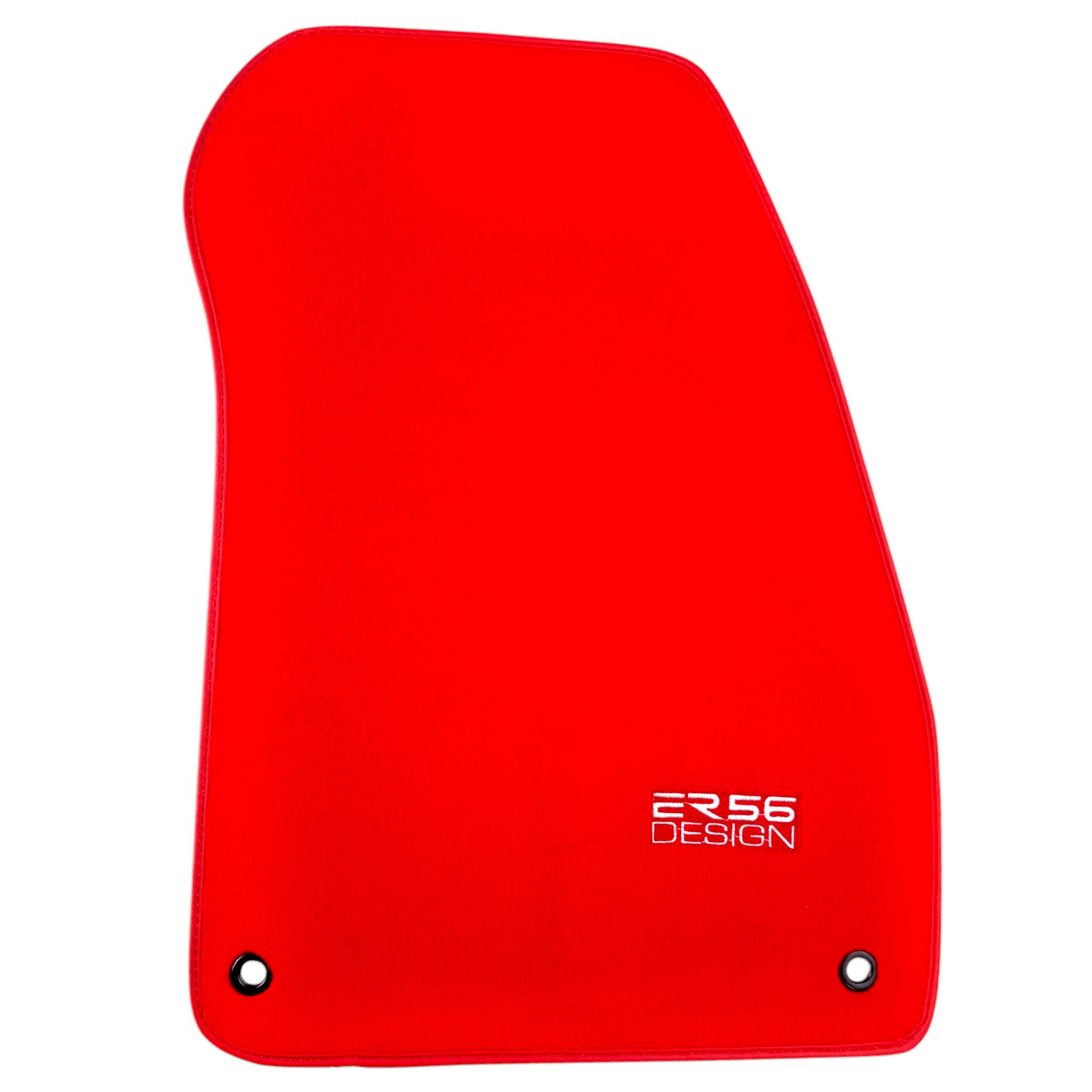 Red Floor Mats for Jeep Grand Cherokee WK2 (2011-2023) Double Fixation by ER56 Design