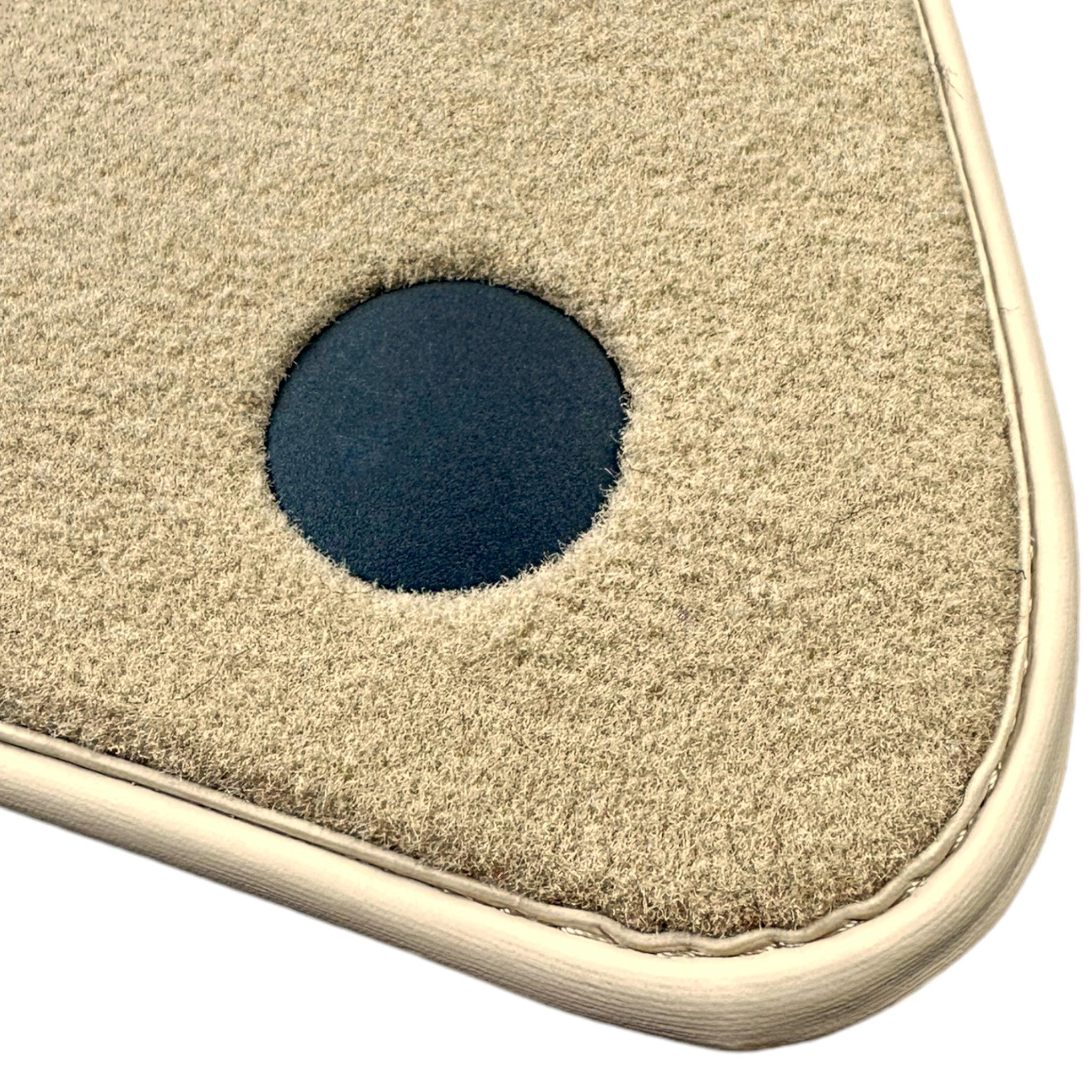 Beige Floor Mats For Mercedes Benz E-Class C207 Coupe (2009-2013) | Limited Edition