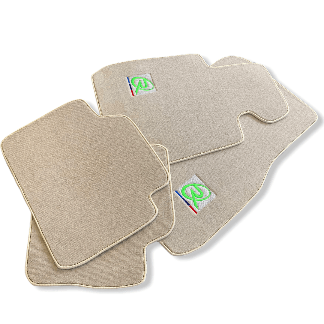 Beige Mats For BMW 6 Series F13 2-door Coupe Tailored Set Perfect Fit - AutoWin