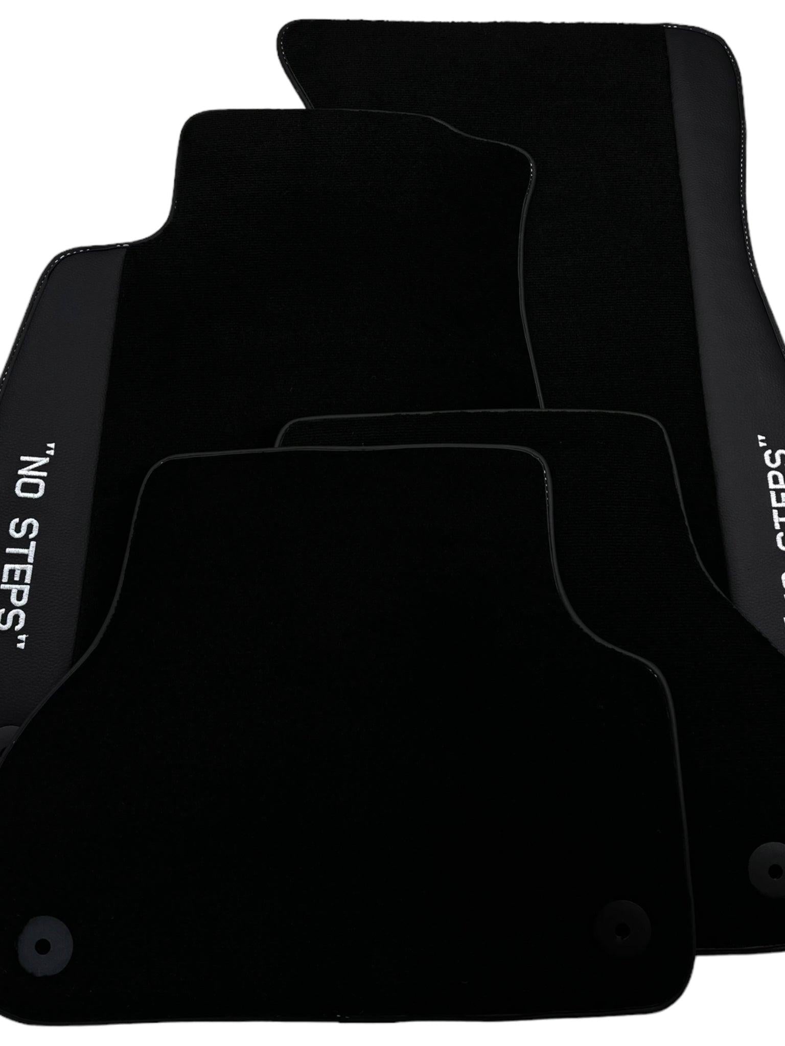 Black Floor Mats for Audi Q2 (2020-2024) | No Steps Edition
