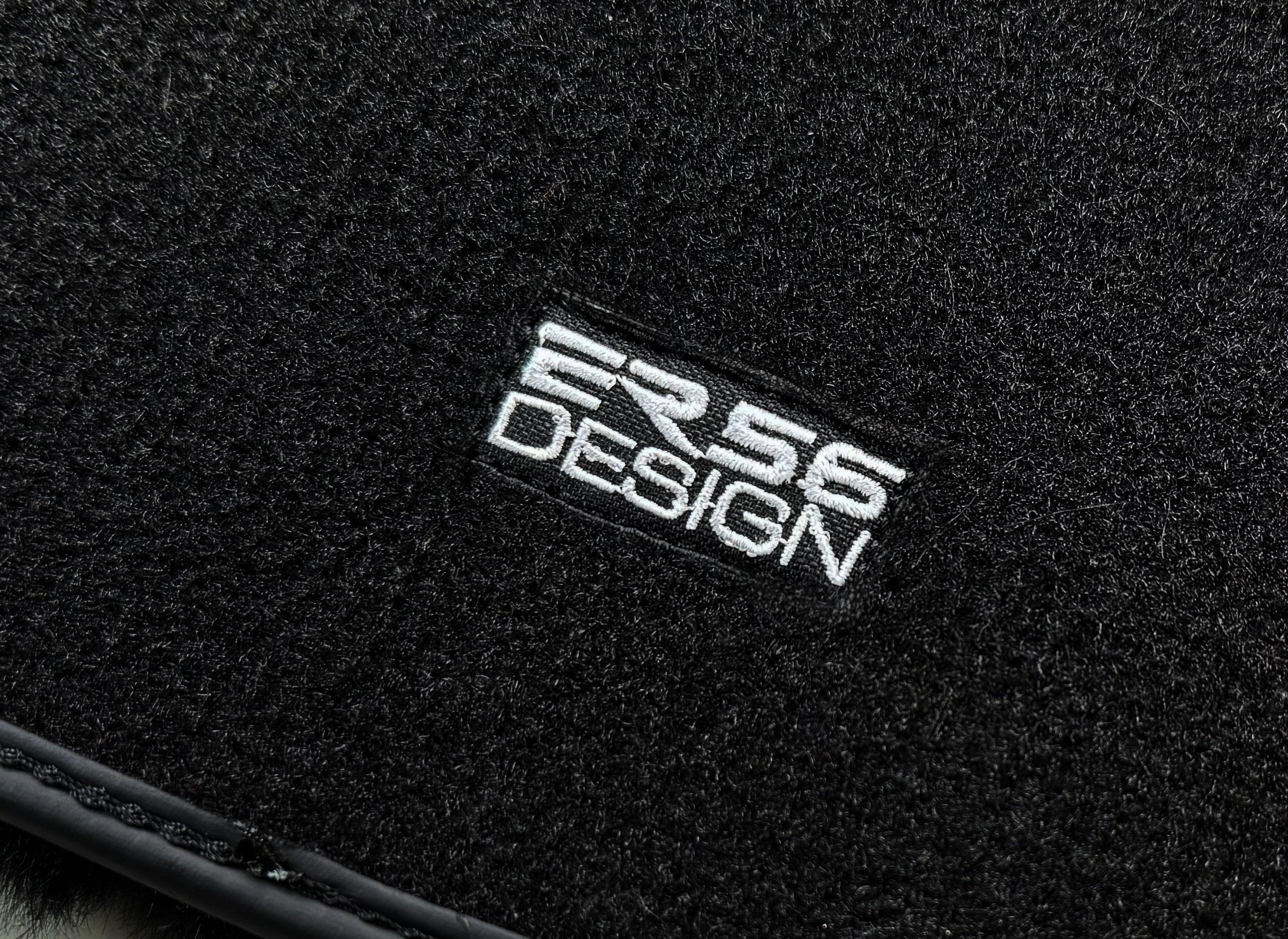 Black Sheepskin Floor Mats For BMW 3 Series E91 5-door Touring ER56 Design
