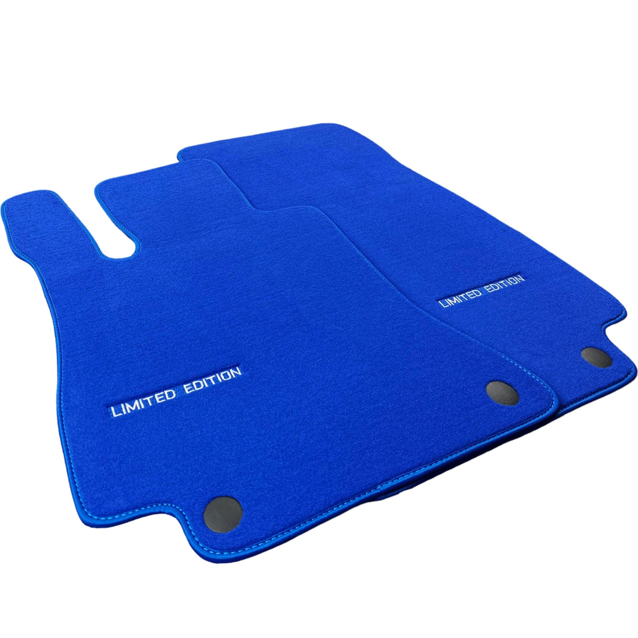 Blue Floor Mats For Mercedes Benz E-Class C238 Coupe (2017-2023) | Limited Edition