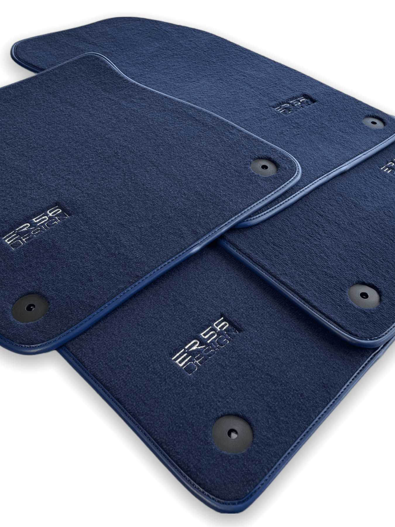 Dark Blue Floor Mats for Audi A1 - 5-door Hatchback (2019-2024) | ER56 Design