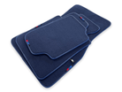 Dark Blue Floor Mats For BMW 3 Series E46 Coupe With M Package - AutoWin