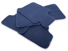 Dark Blue Floor Mats For BMW 3 Series F34 Gt 2013-2020 With M Package - AutoWin