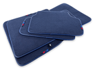 Dark Blue Floor Mats For BMW X5 Series E53 With M Package - AutoWin