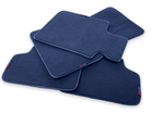 Dark Blue Mats For BMW 3 Series E30 2-doors Coupe With M Package - AutoWin