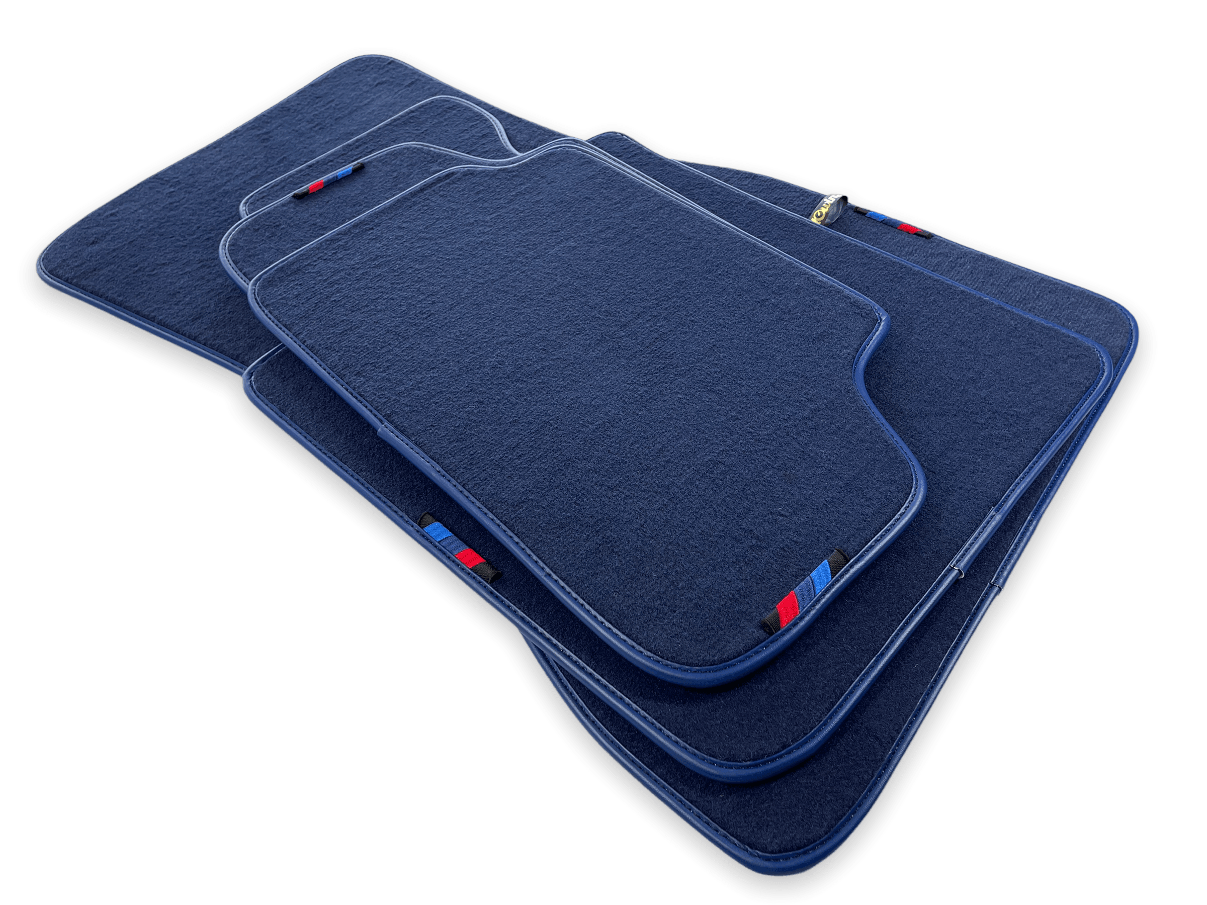 Dark Blue Mats For BMW M5 E60 With M Package - AutoWin