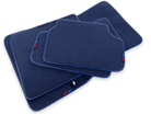 Dark Blue Mats For BMW X3 - E83 SUV With M Package - AutoWin