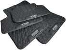 Floor Mats For BMW 3 Series G20 Black Leather Er56 Design - AutoWin