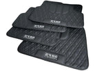 Floor Mats For BMW 6 Series F12 Black Leather Er56 Design - AutoWin