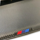 Floor Mats For BMW iX1 - U11 SUV Autowin Brand Carbon Fiber Leather - AutoWin