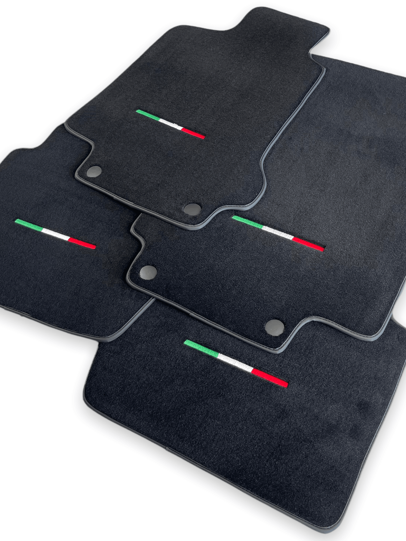 Floor Mats For Maserati GranTurismo Black IT Edition - AutoWin