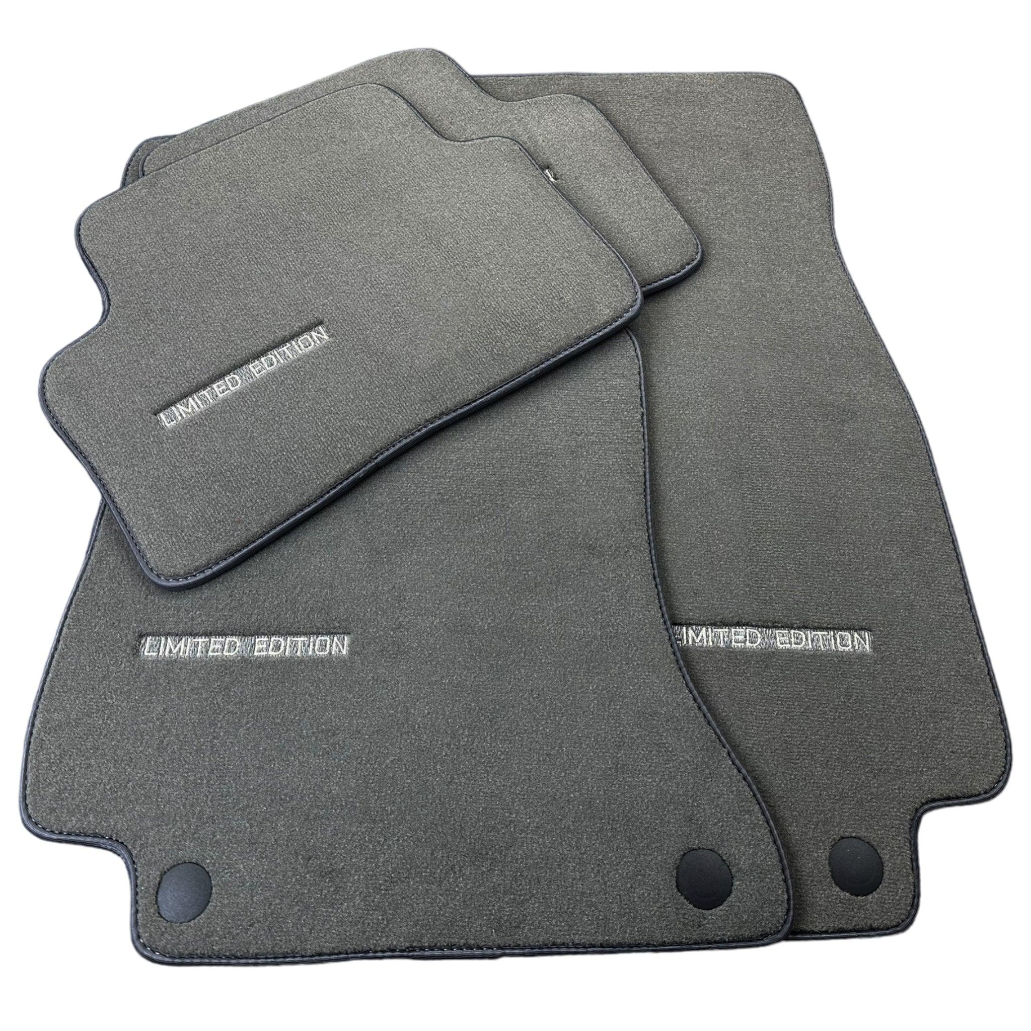 Gray Floor Mats For Mercedes Benz S-Class X222 Maybach (2015-2021) | Limited Edition