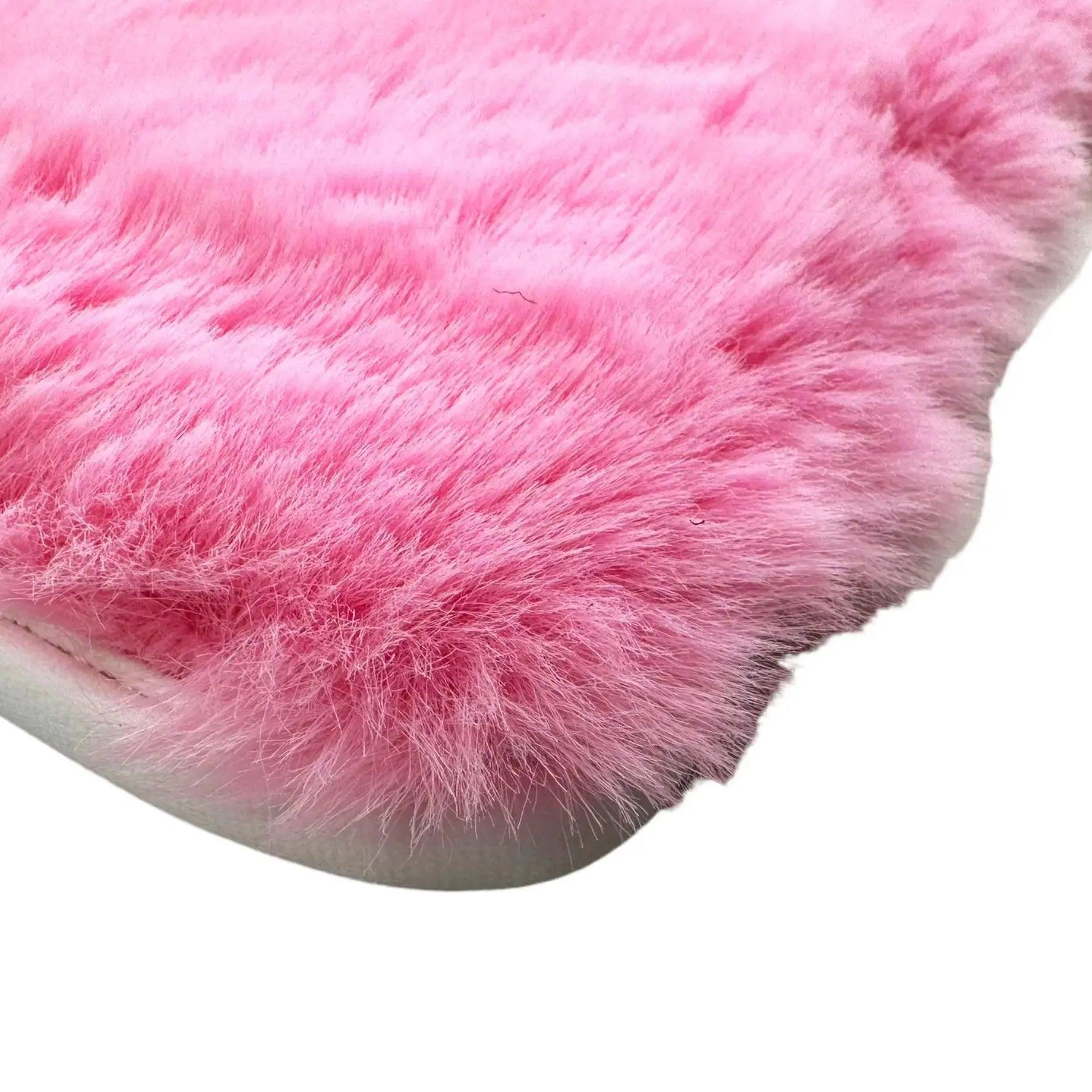 Pink Sheepskin Floor Mats For Bentley Mulsanne (2010–2020) Er56 Design Brand