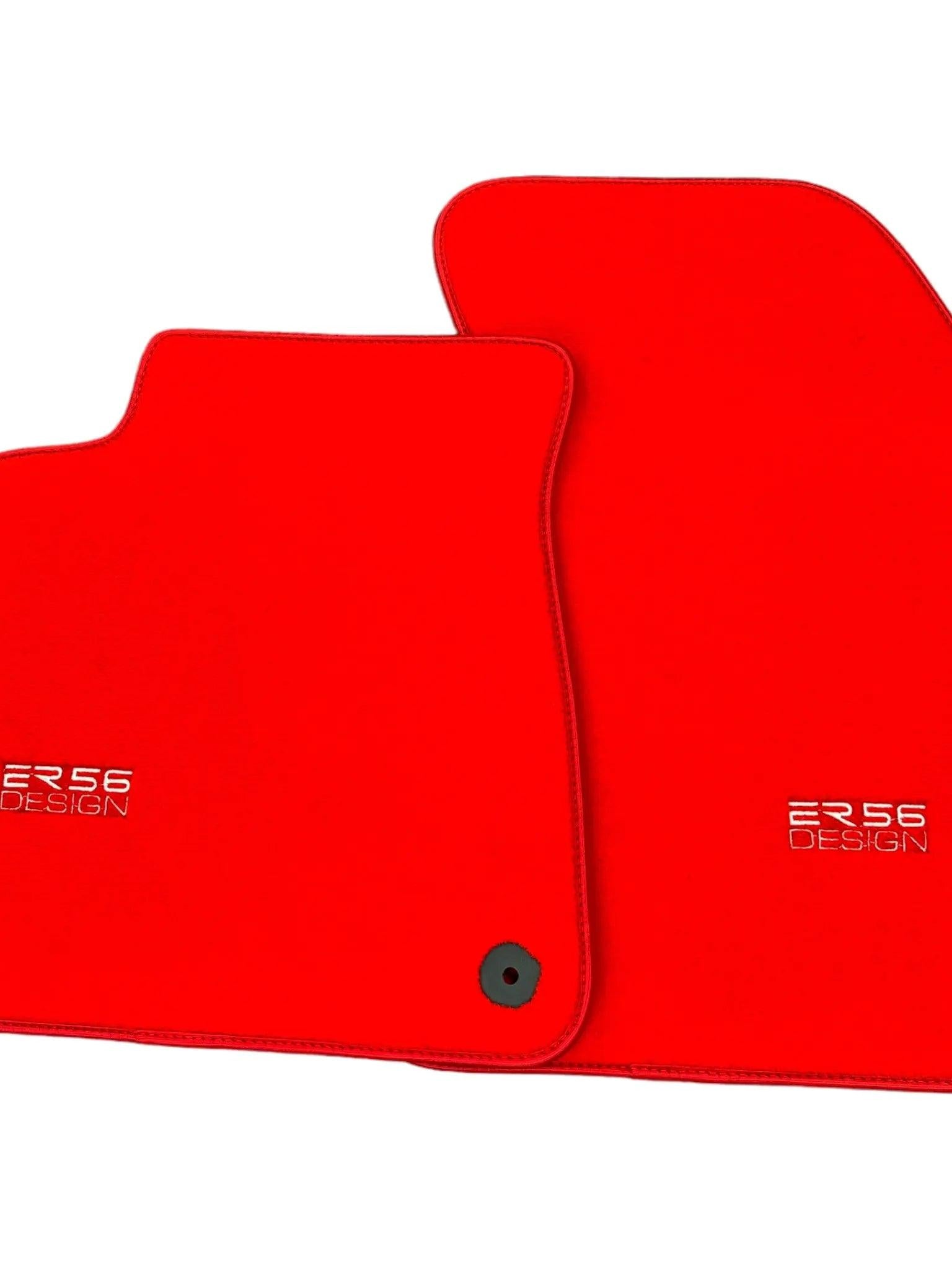 Red Floor Mats for Audi Q5 8R (2008-2017) | ER56 Design