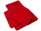 Red Floor Mats For BMW X1 Series E84 With M Package - AutoWin