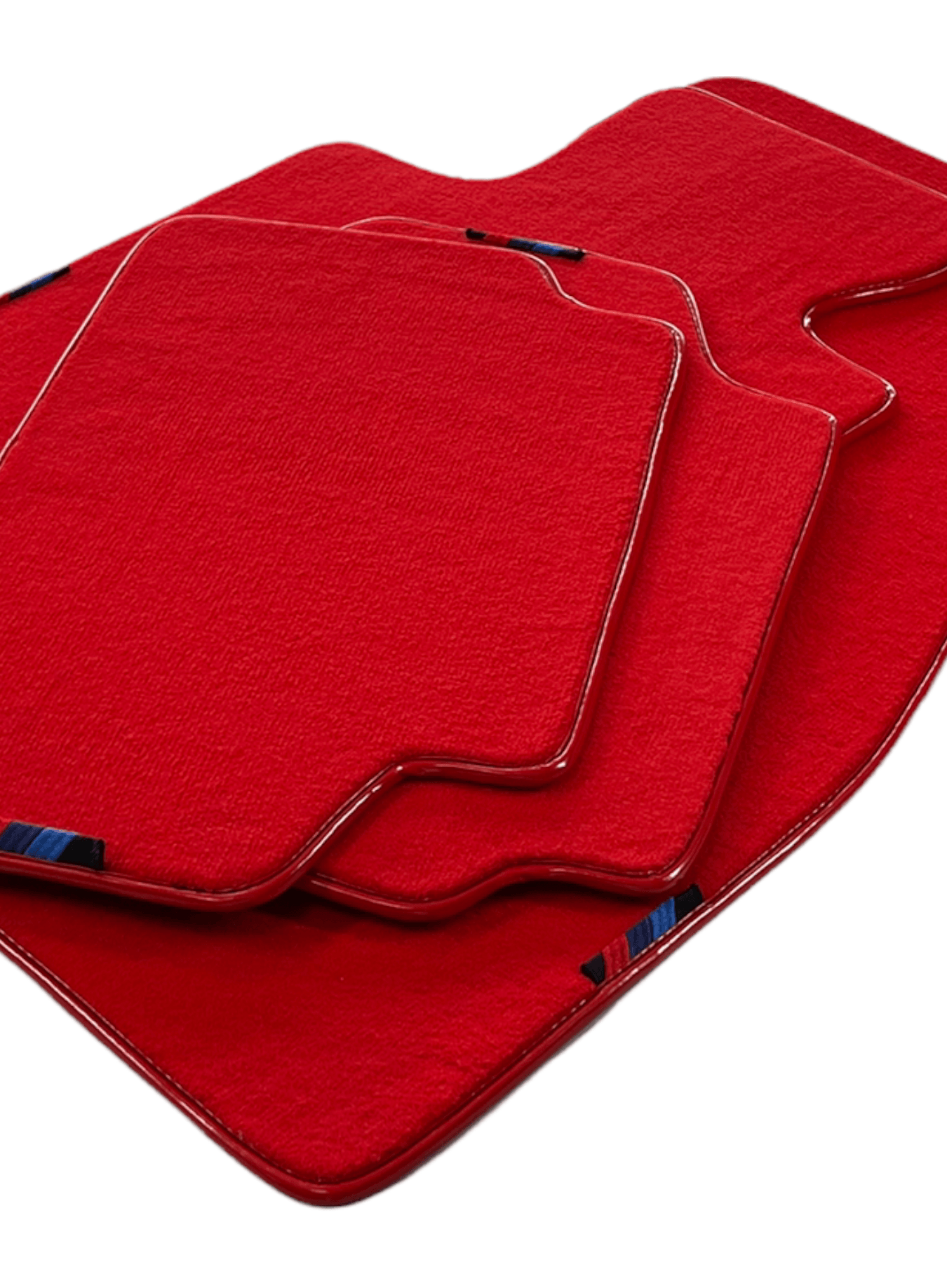 Red Floor Mats For BMW X3M Series F97 With M Package - AutoWin