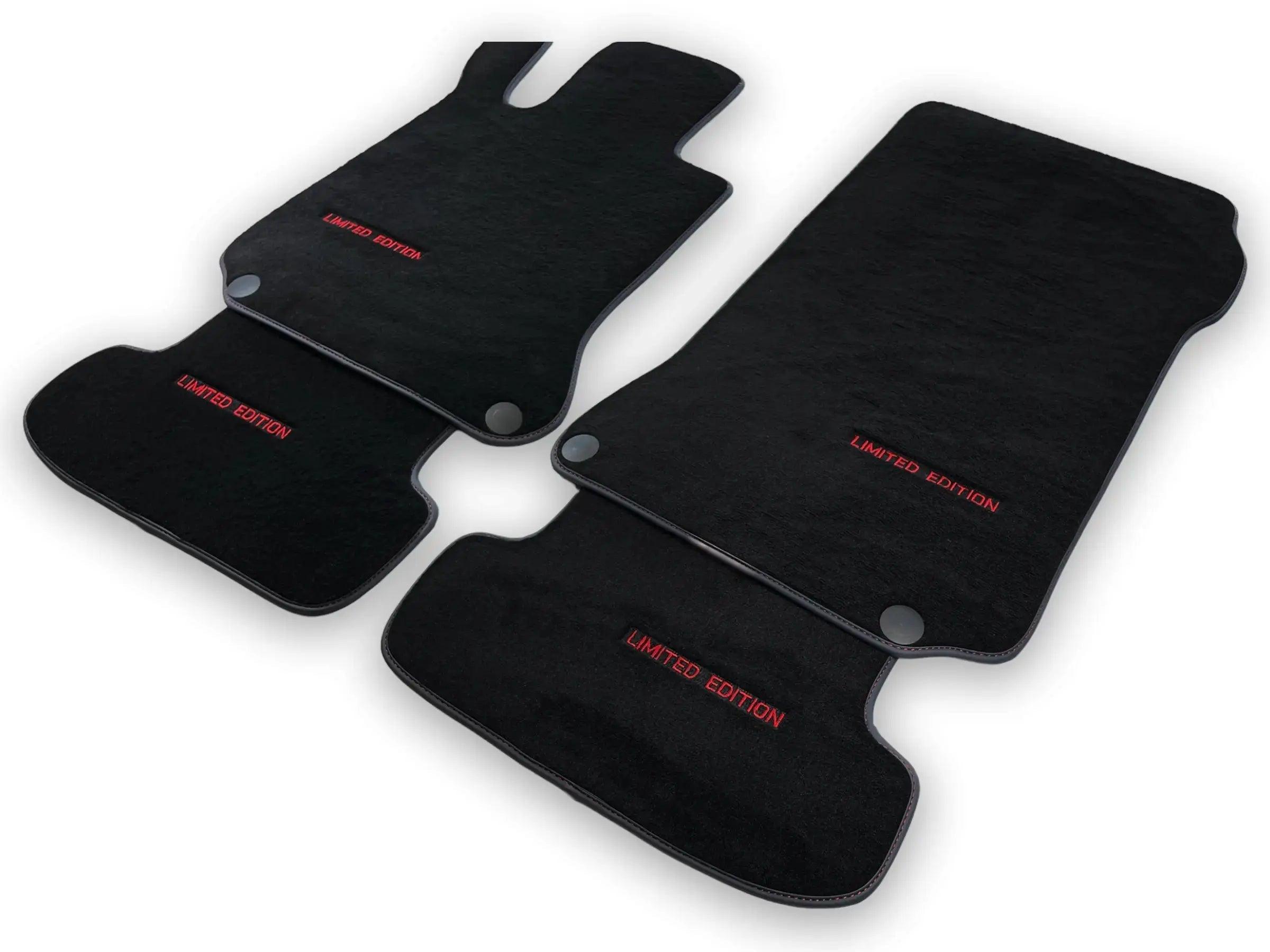 Red Floor Mats For Mercedes Benz E-Class S213 Estate (2020-2023) Hybrid | Limited Edition
