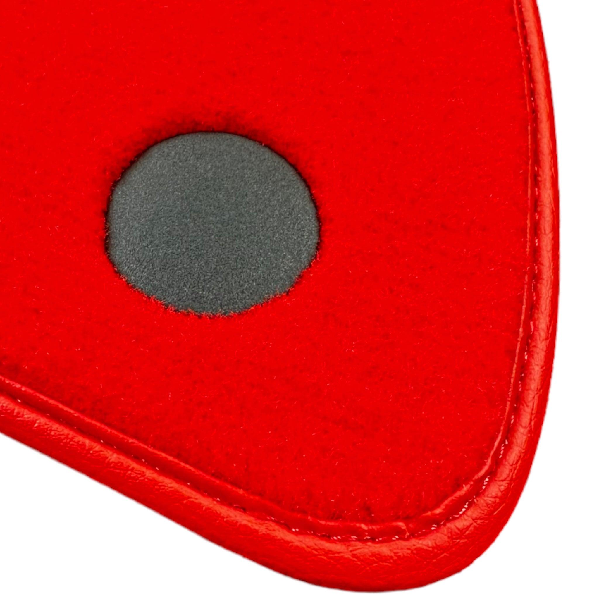 Red Floor Mats For Mercedes Benz S-Class A217 Convertible (2014-2023) | Limited Edition