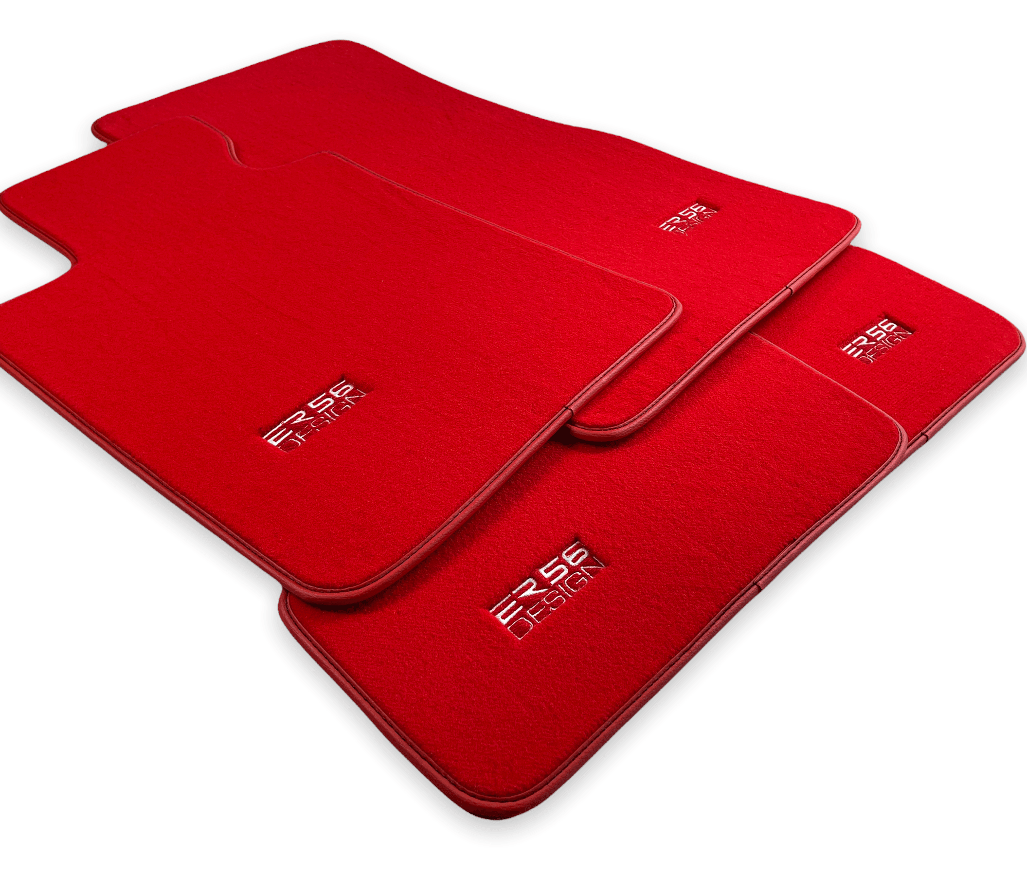 Red Mats For BMW 6 Series E24 Coupe - ER56 Design Brand - AutoWin