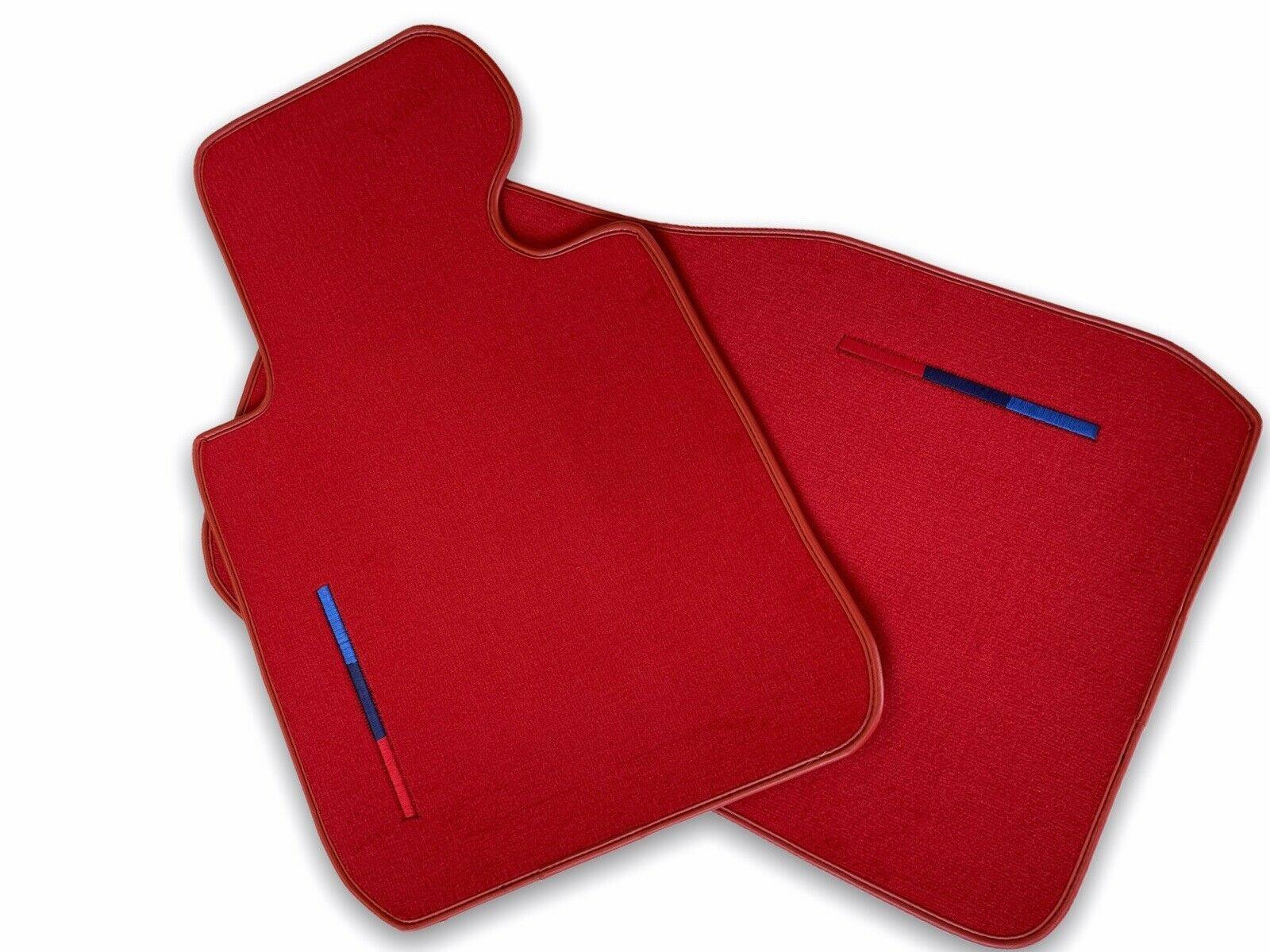 Red Mats For BMW X6M F96 SUV With M Package - AutoWin