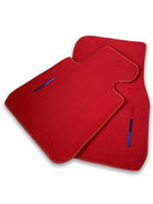 Red Mats For BMW X6M F96 SUV With M Package - AutoWin